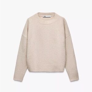 Cozy Tan Zara Women's Sweater